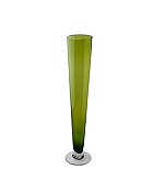 Pilsner Glass Vase - Green 24"H
