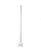 Tower Vase - White 32"H