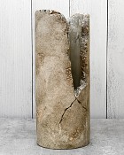 Prehistoric Sand Coloured Resin Container 25.5" x 8" Diameter