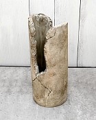 Prehistoric Sand Coloured Resin Container 25.5" x 8" Diameter