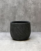 Mesh Textured Planter 4.5"H