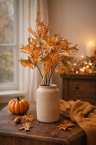 Automne chaleureux sur table en bois-2