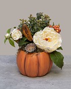 Pumpkin Container 4.25"H
