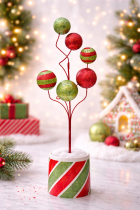 Décoration de Noël scintillante
