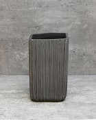 Ripple Planter Tall 9"H