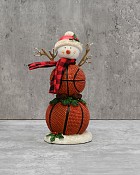 Sports Snowman - Basketball 9"H