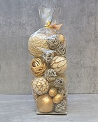 Decorative Filler Mix - Beige/Gold