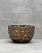 Modern Container Antique Brown 8"D