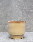 Classic Planter - Beige Small 4.5"H