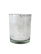 Silver Grove Silhouette Vase 3"H