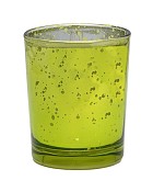Glass Tealight - Green 2.5"H