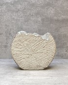 Wood Trunk - White 6.5"H