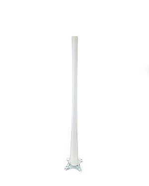 Tower Vase - White 27.5"H