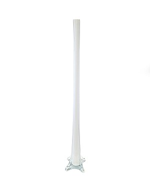 Tower Vase - White 32"H