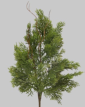 Mixed Berry Pine Pick 16" Green