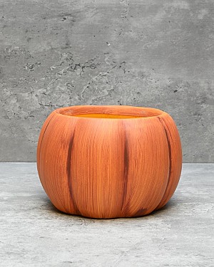 Pumpkin Container 4.25"H