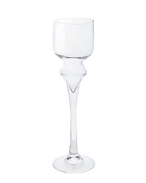 Clear Glass Votive Holder 16"H