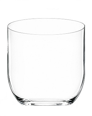 Cylinder Clear Glass Bowl 8"H