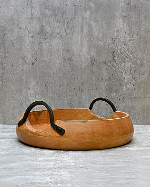 Mango Wood Accent Tray - Small 12"D