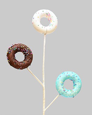Sprinkled Donut Spray 24" Blue
