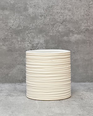 Ripple Cylinder 6"H