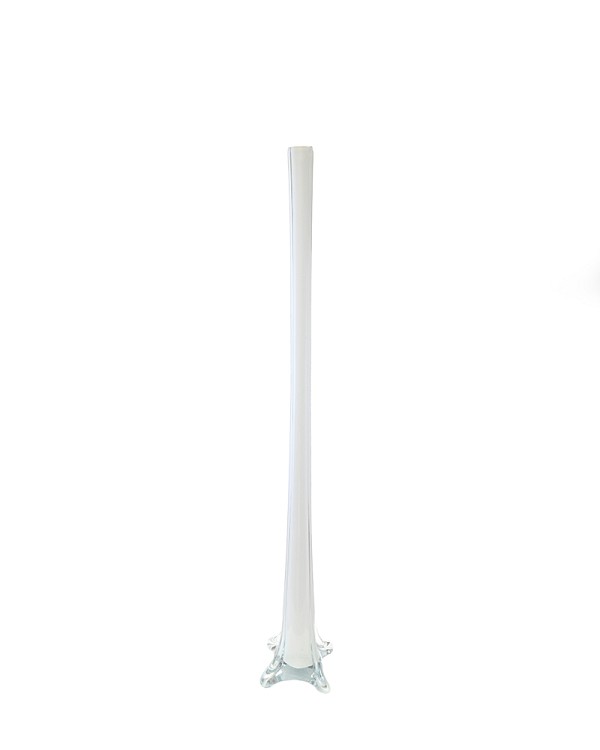 Tower Vase - White 27.5"H