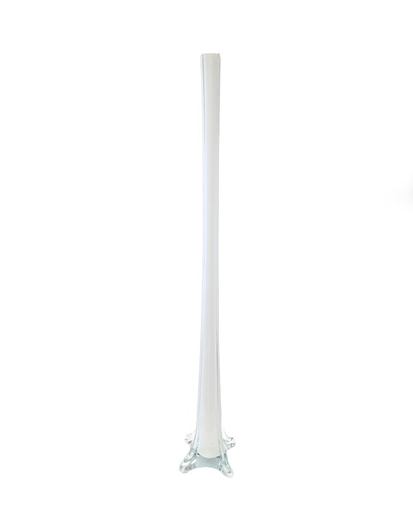 Tower Vase - White 32"H