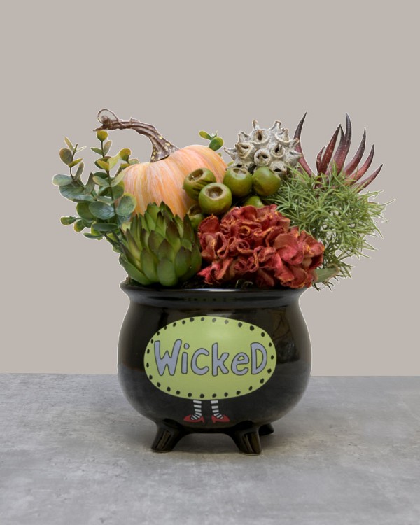 Halloween 'Wicked' Bowl 5"H