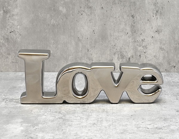 Love Sculpture 9.5"L