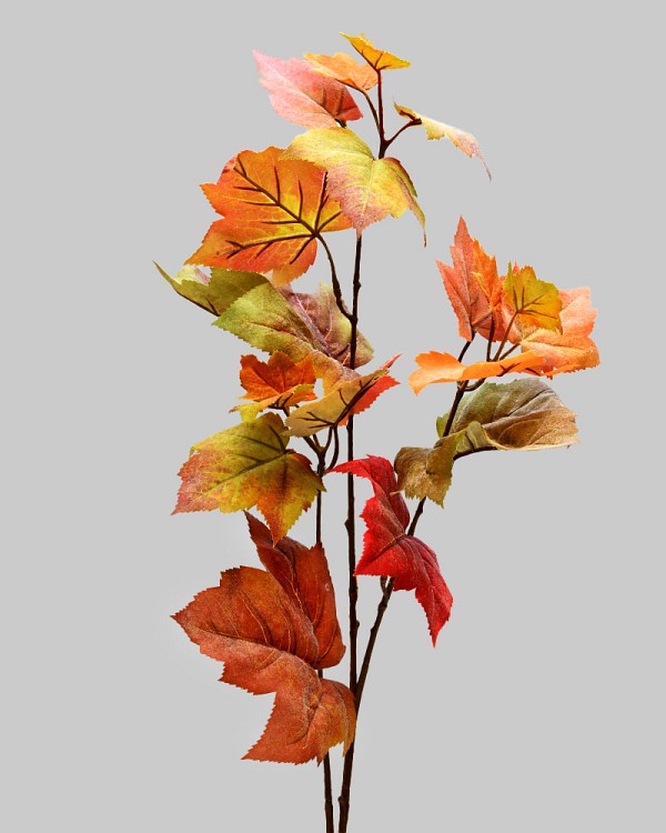 Maple Leaf Spray 35" Orange/Green
