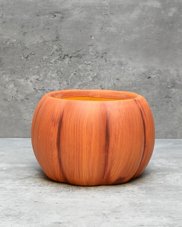Pumpkin Container 4.25"H