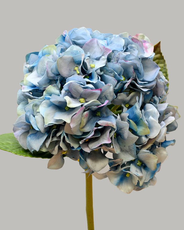 Hydrangea 18" (4" Bloom) Light Blue