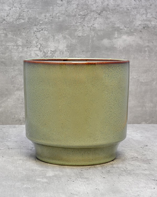 Classic Planter - Green Small 4.5"H