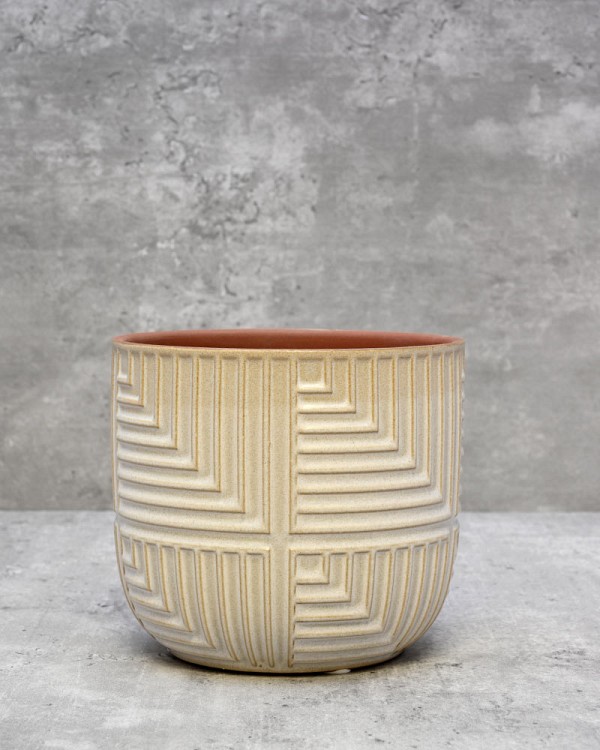 Textured Planter - Linear 4"H