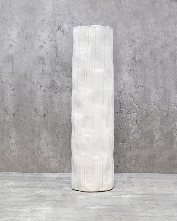 Ripple Container - White 19.5"H